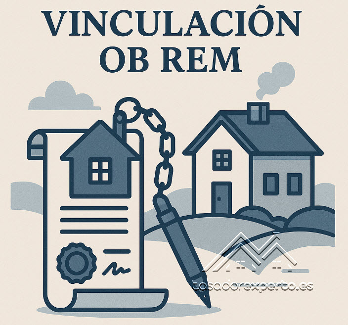 vinculacion ob rem tasacion